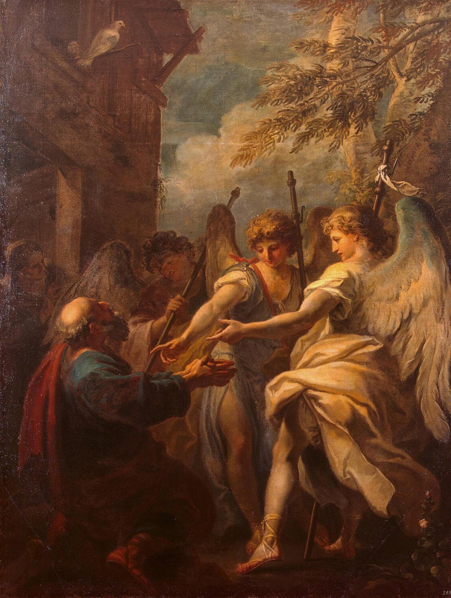 Abraham et les anges - Sebastiano Ricci