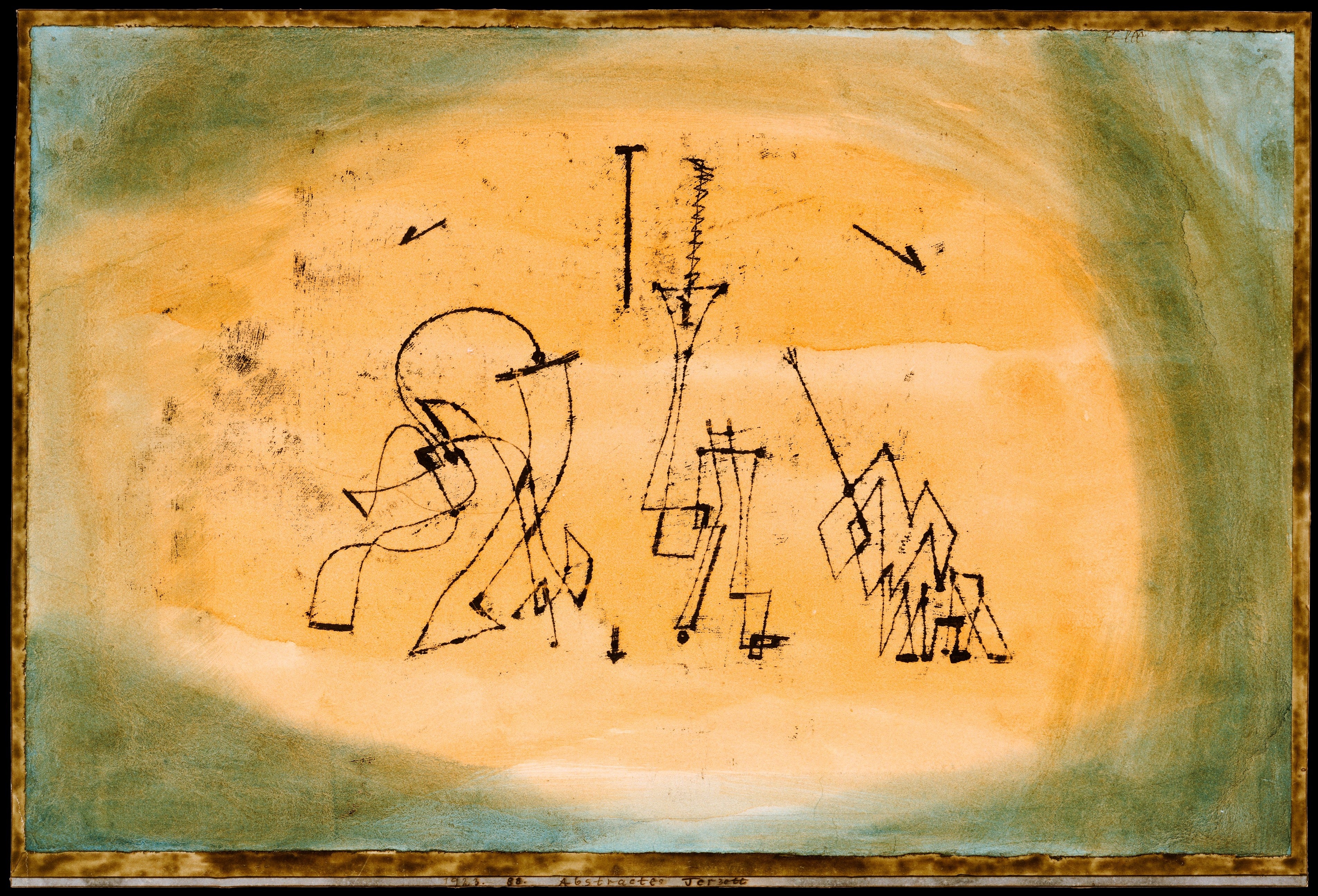 Trio abstrait - Paul Klee