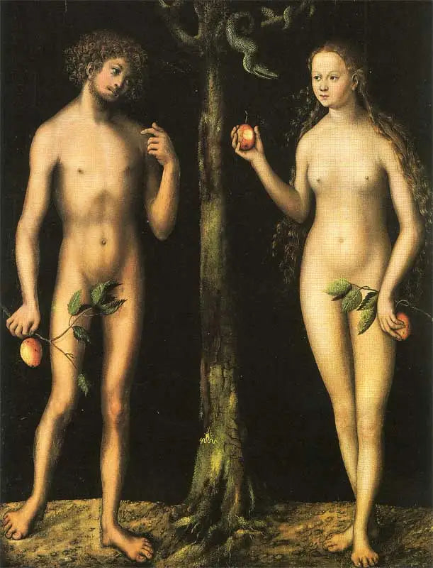 Adamo e Eva - Lucas Cranach il Vecchio