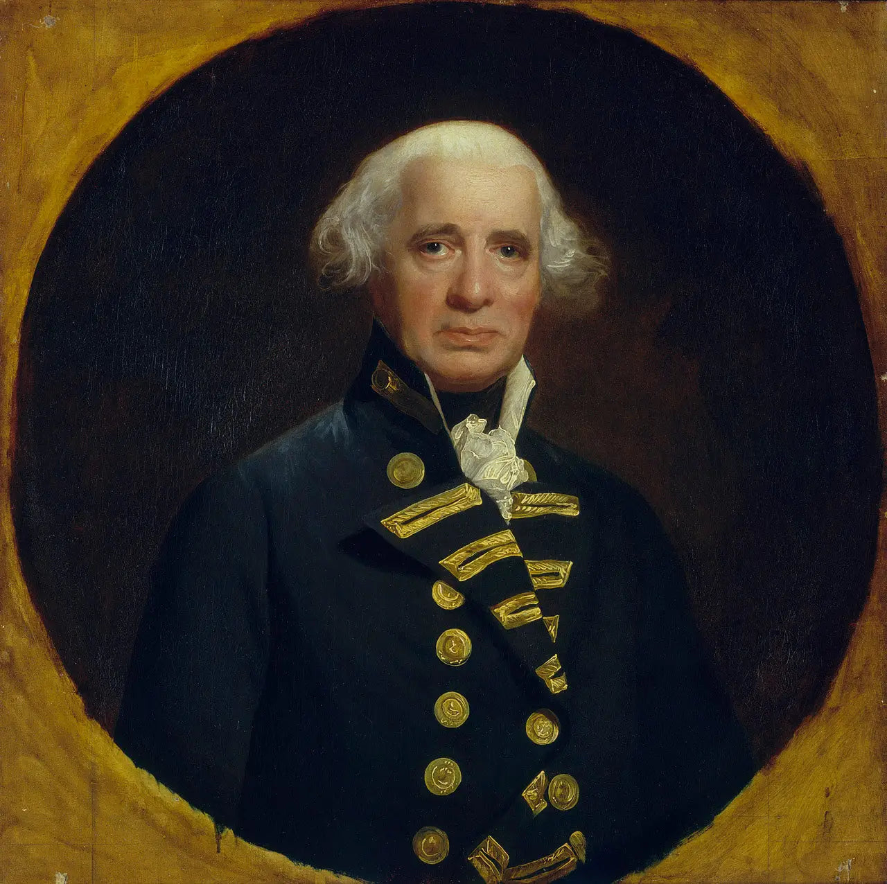 Amiral Richard Howe 1726-1799 1er comte Howe - John Singleton Copley - Alpha Reproduction