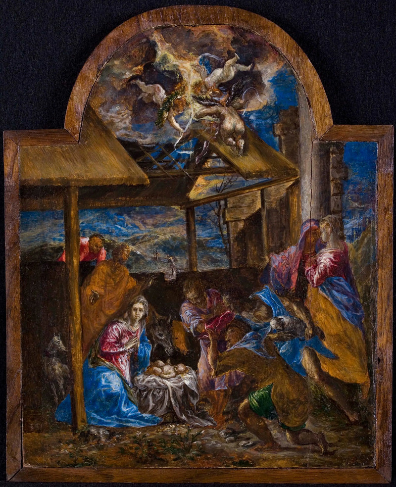 Adorazione, 1570 - El Greco