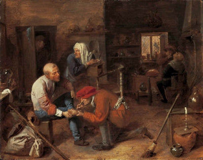 Salon de coiffure du village - Adriaen Brouwer