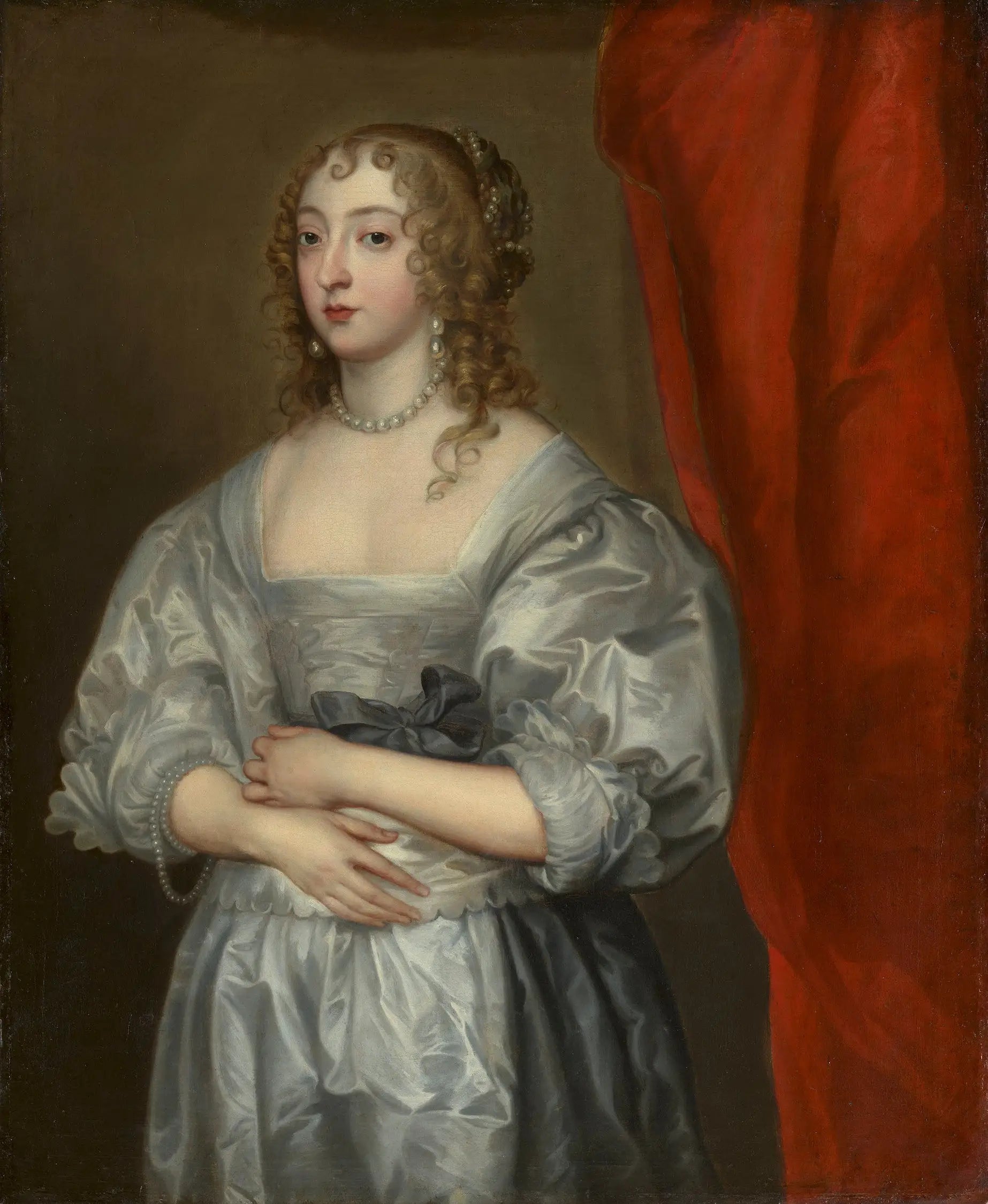 Katherine Howard Lady D’Aubigny (décédée en 1650) - Antoine van Dyck - Alpha Reproduction