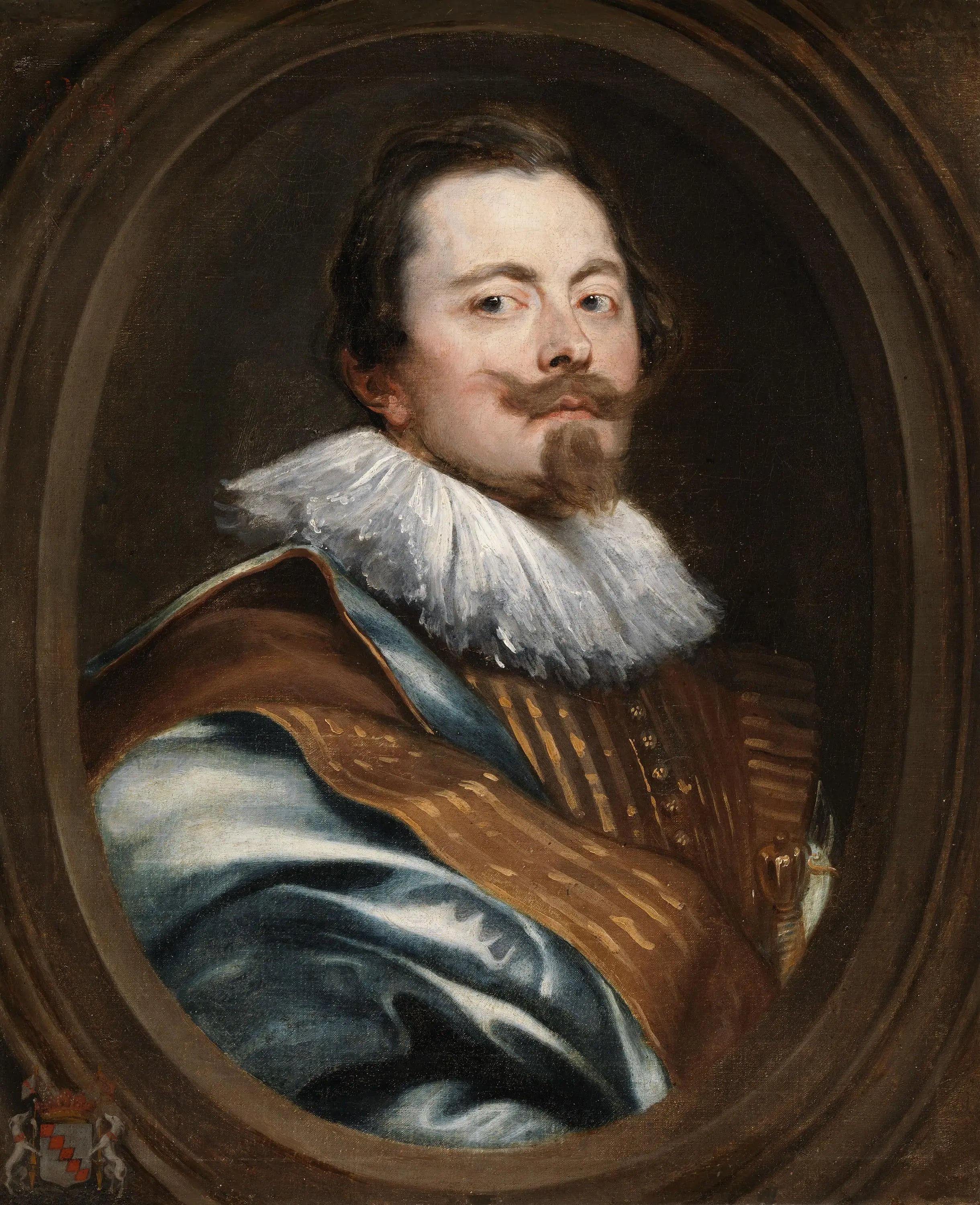 Portrait de Frederick Marselaer diplomate - Antoine van Dyck - Alpha Reproduction