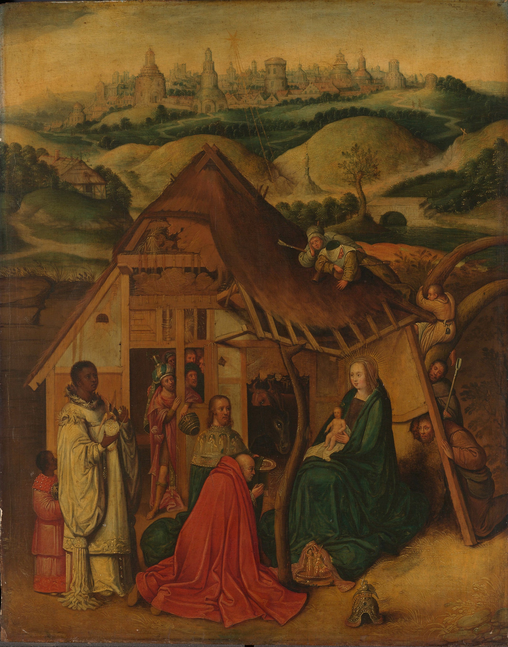 L'adorazione dei Magi - Hieronymus Bosch