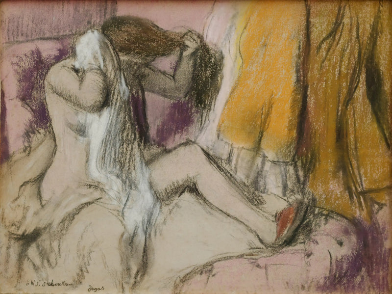 Dopo il bagno - Edgar Degas