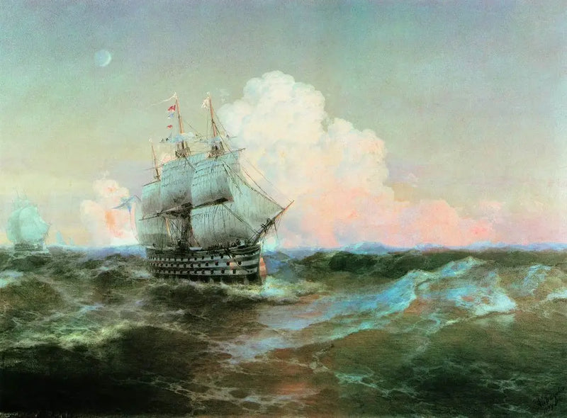 Nave « Les Douze Apôtres » - Ivan Aïvazovski