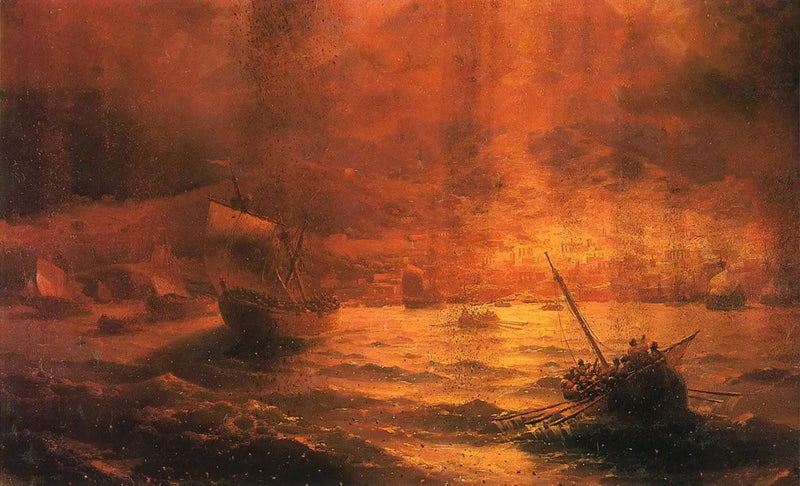 Distruzione di Pompei - Ivan Aïvazovski