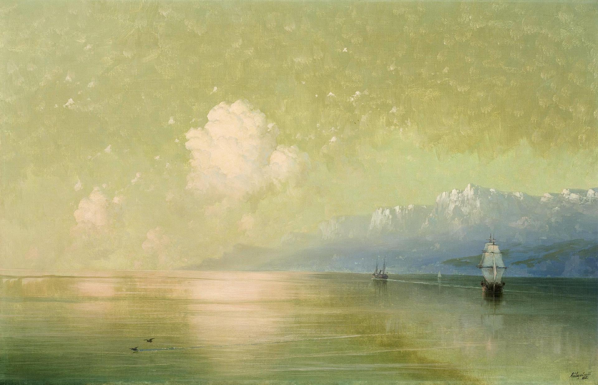 Paysage marin - Ivan Aïvazovski - Alpha Reproduction