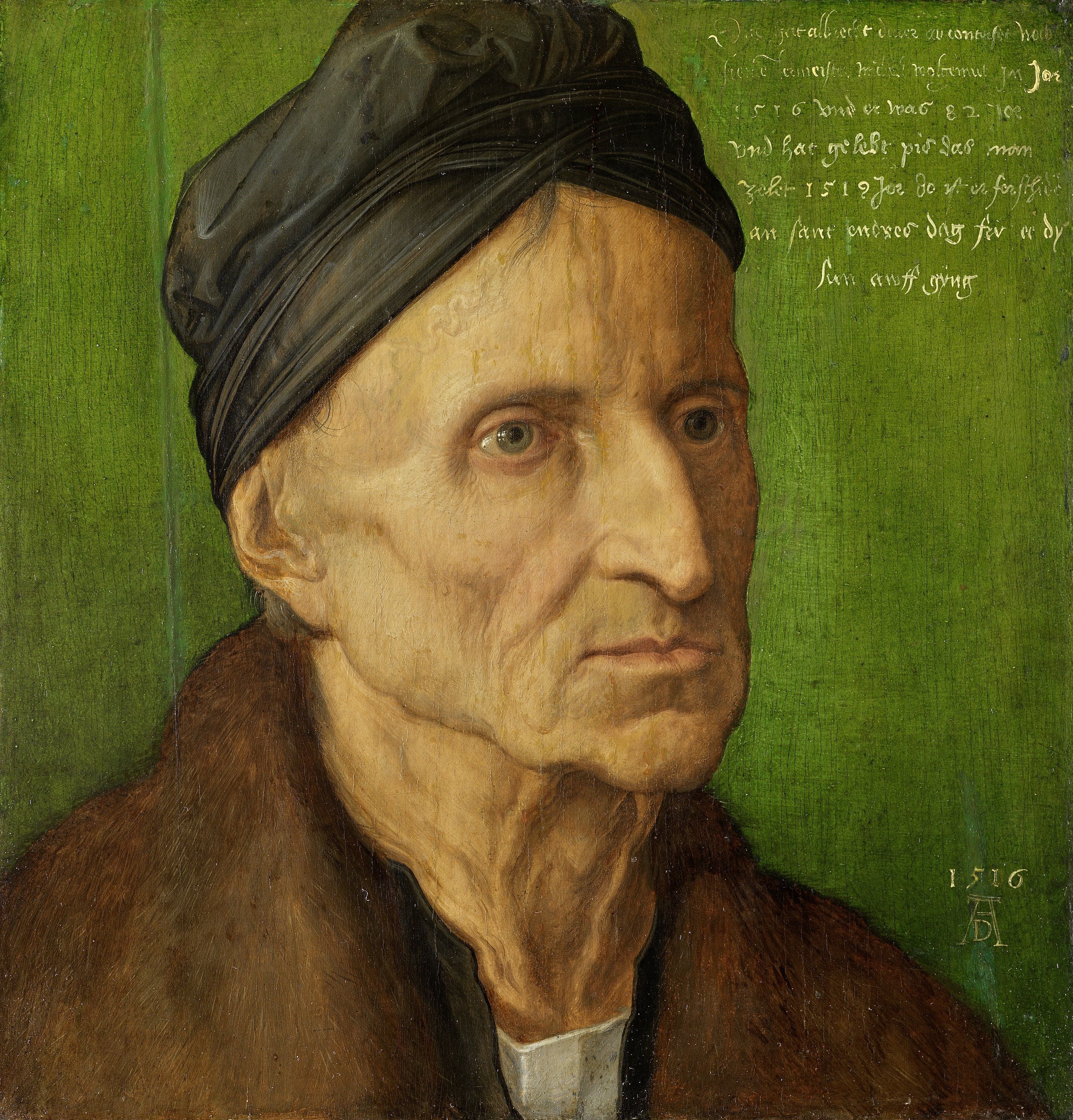 Ritratto di Michael Wolgemut - Albrecht Dürer