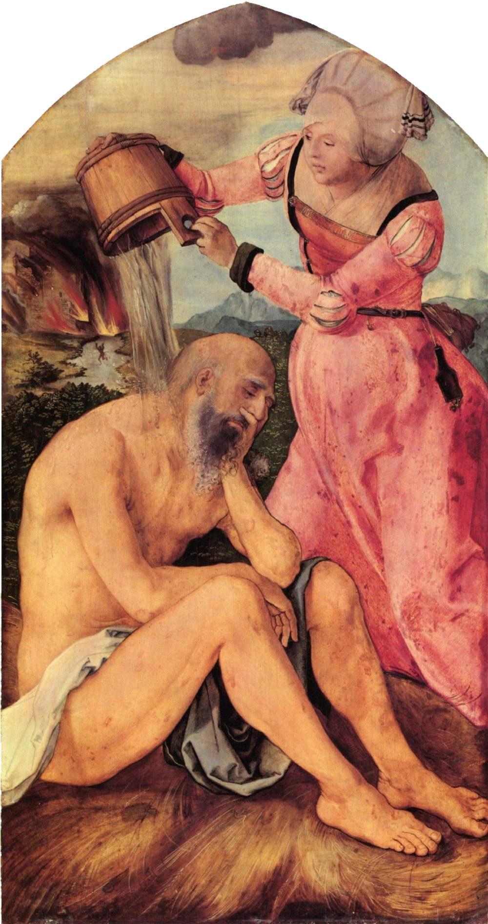 Altare di Jabach: Lavoro sul letame - Albrecht Dürer