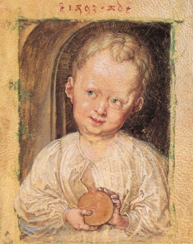 Salvator Mundi con il Bambino Gesù - Albrecht Dürer