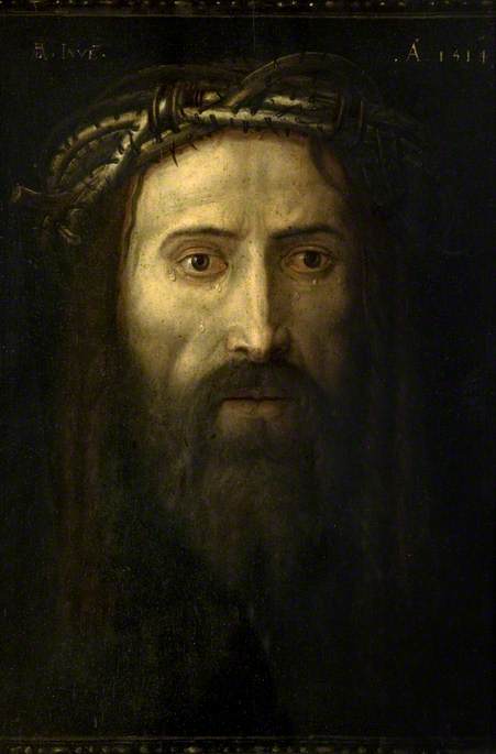 La testa di Cristo coronata di spine - Albrecht Dürer