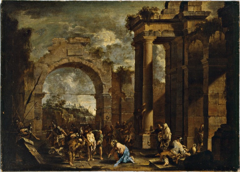 Le Christ et l'adultère - Alessandro Magnasco