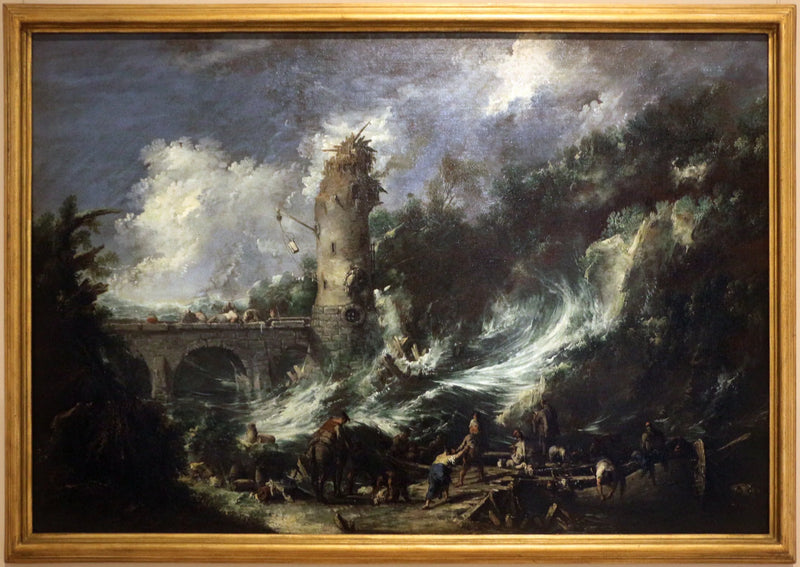 Tempête en mer - Alessandro Magnasco