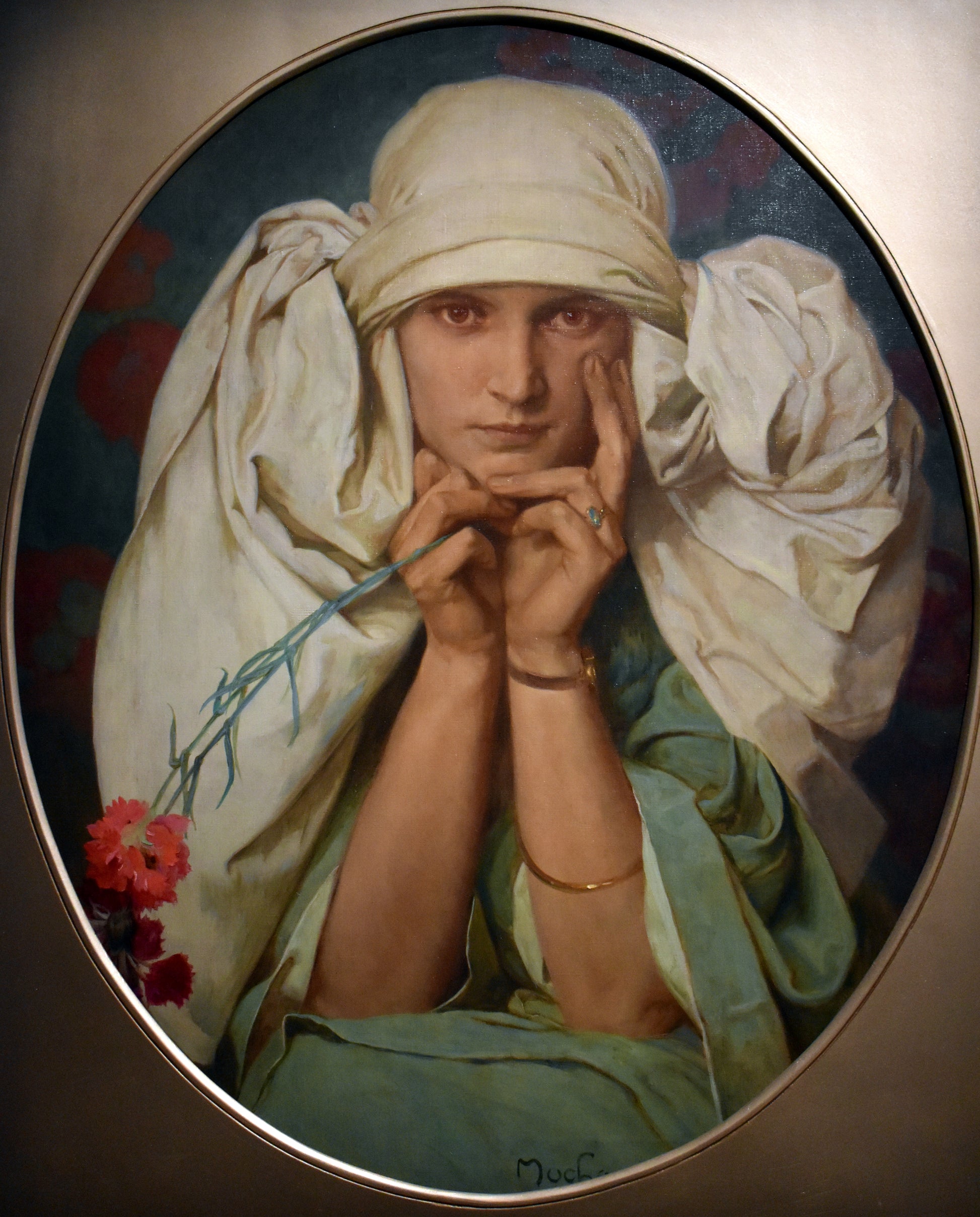 Ritratto di Jaroslava - Alphonse Mucha
