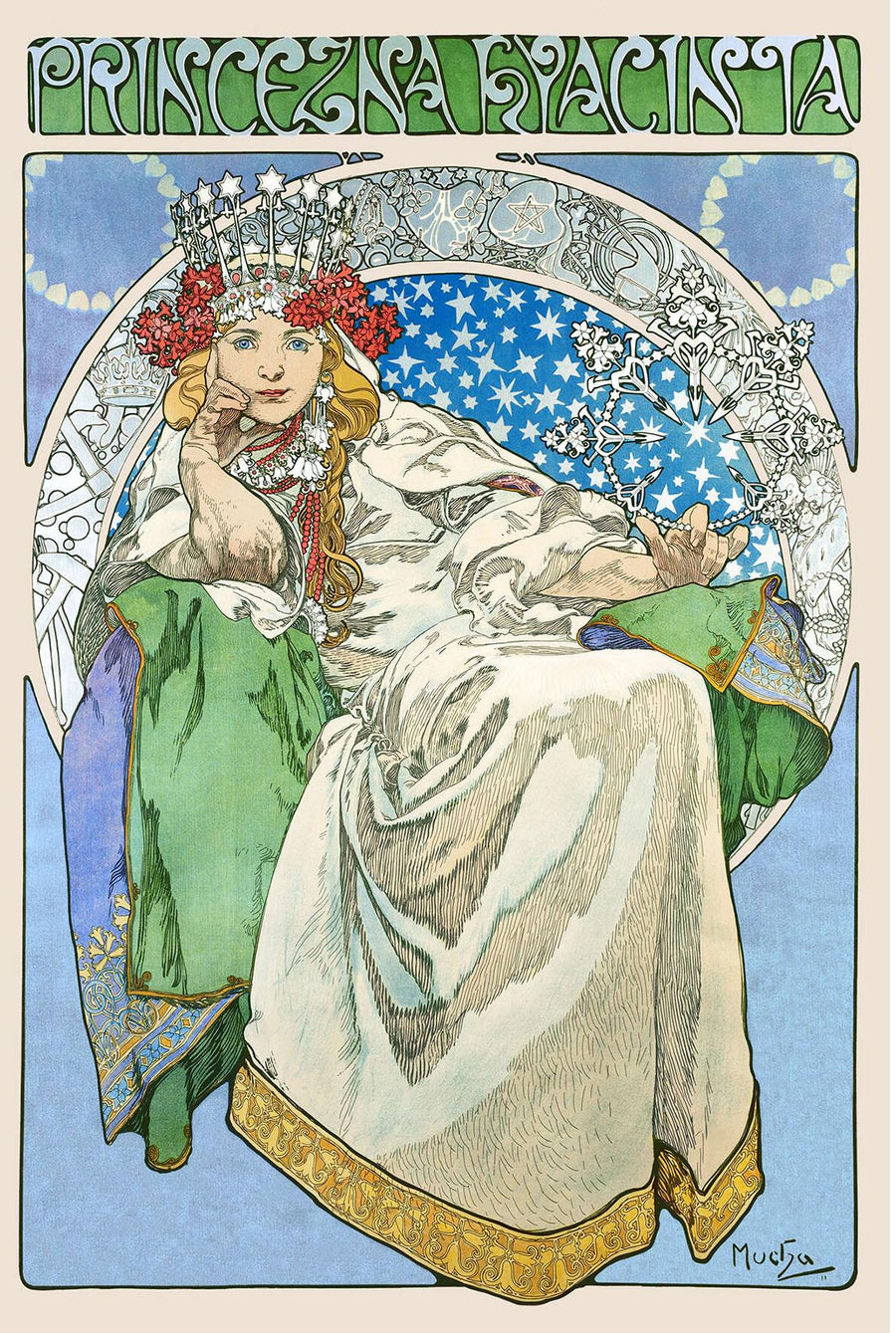 La Princesse Hyacinthe - Alphonse Mucha