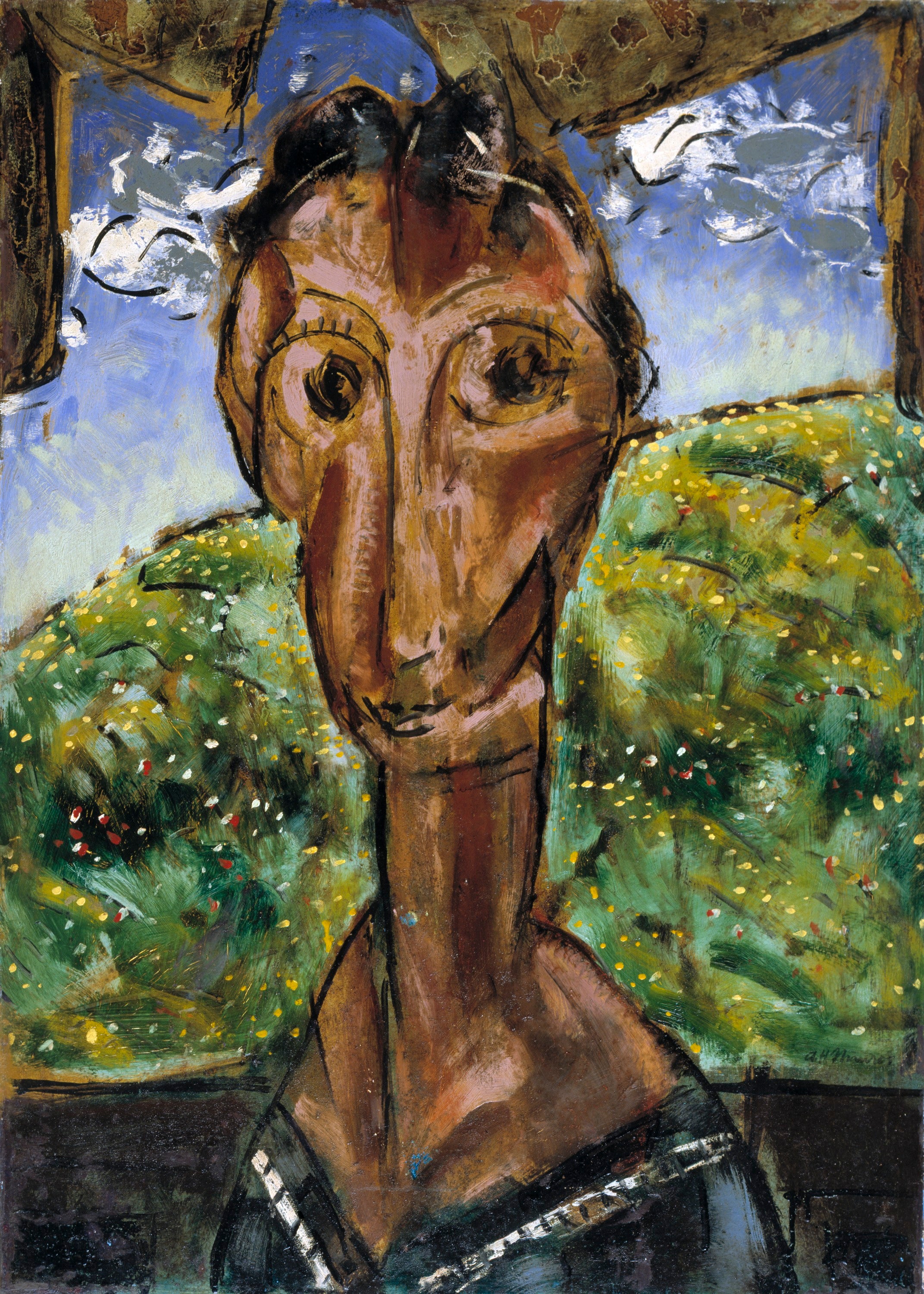 Tête d'une femme - Alfred Henry Maurer