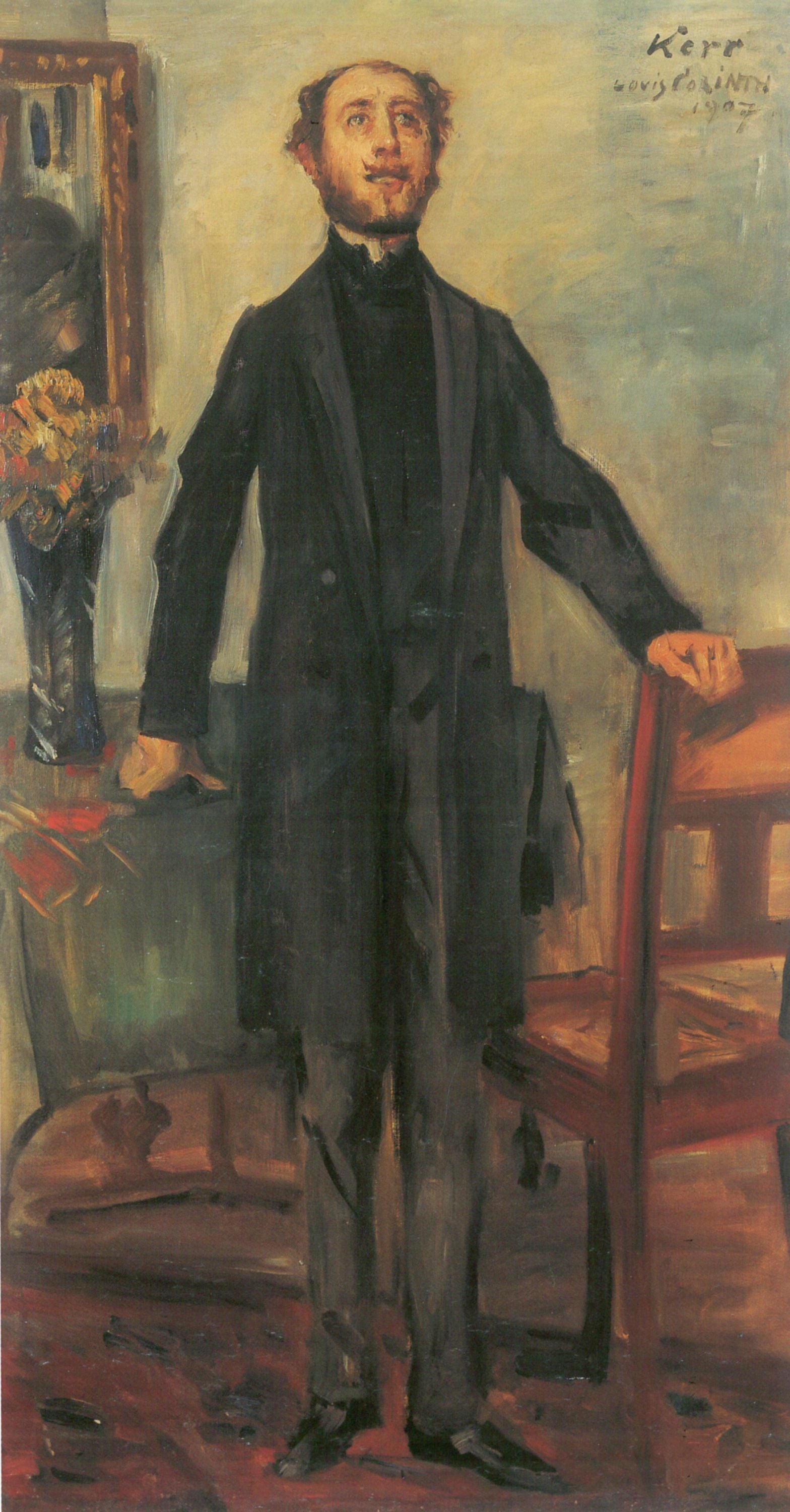 Portrait d'Alfred Kerr - Lovis Corinth