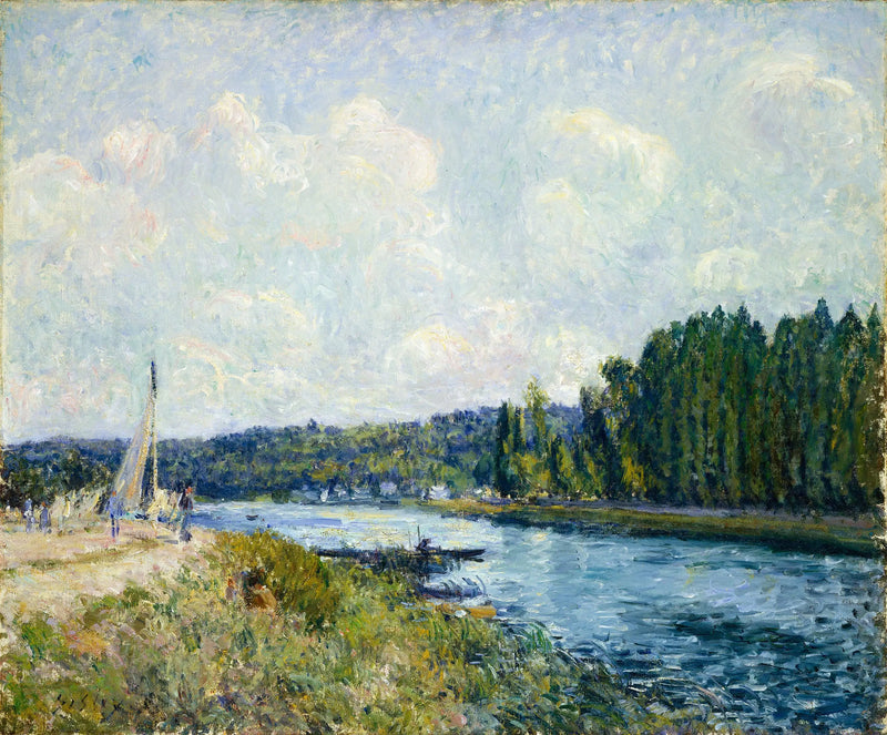 Le Sponde dell'Oise - Alfred Sisley