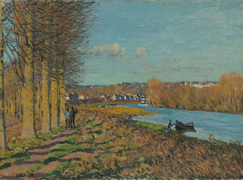 Mattina d'inverno - Alfred Sisley