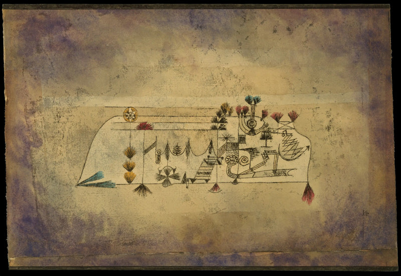 Tableau des Âmes di Toussaint - Paul Klee