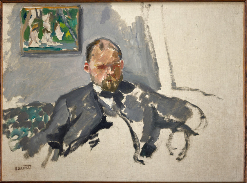 Reproduction du tableau « Ambroise Vollard - Pierre Bonnard » par Alpha Reproduction en peinture à l’huile