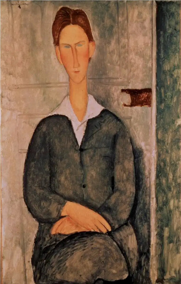 Ritratto di Giovanotto dai Capelli Rossi - Amedeo Modigliani