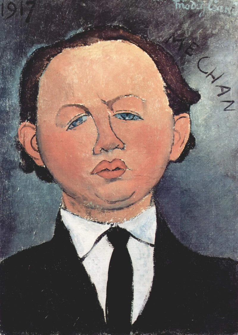 Ritratto di Oscar Miestchaninoff - Amedeo Modigliani