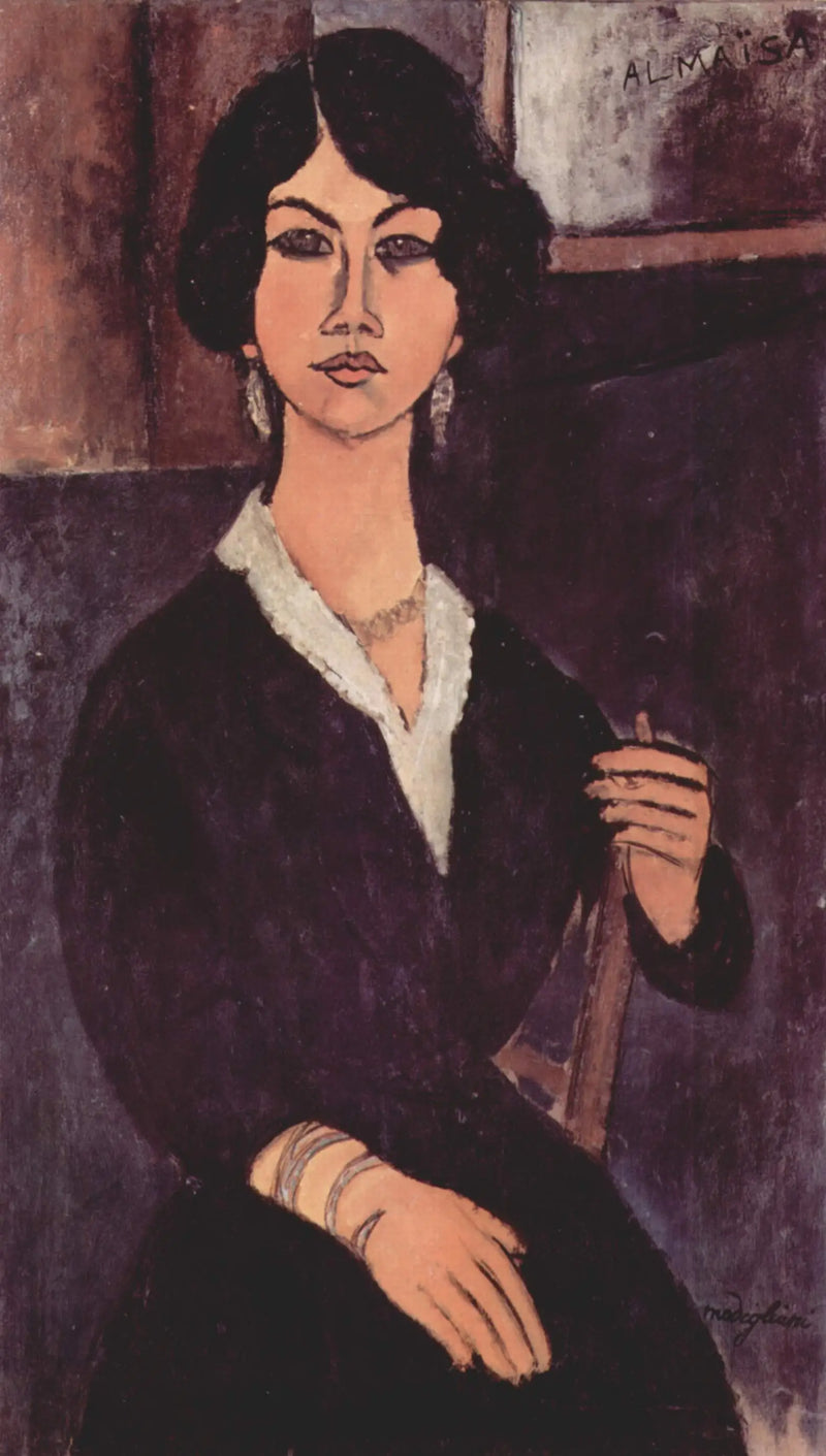 Almaiisa seduta - Amedeo Modigliani