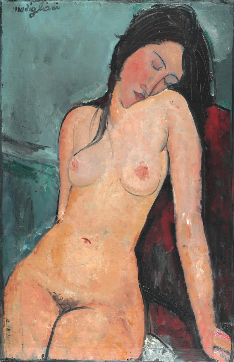 Nu seduto - Amedeo Modigliani