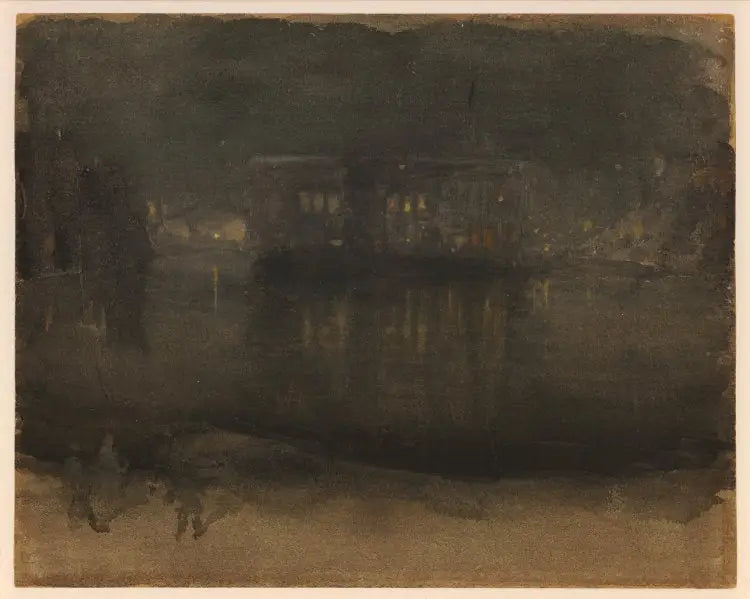 Notturno ad Amsterdam - James Abbott McNeill Whistler