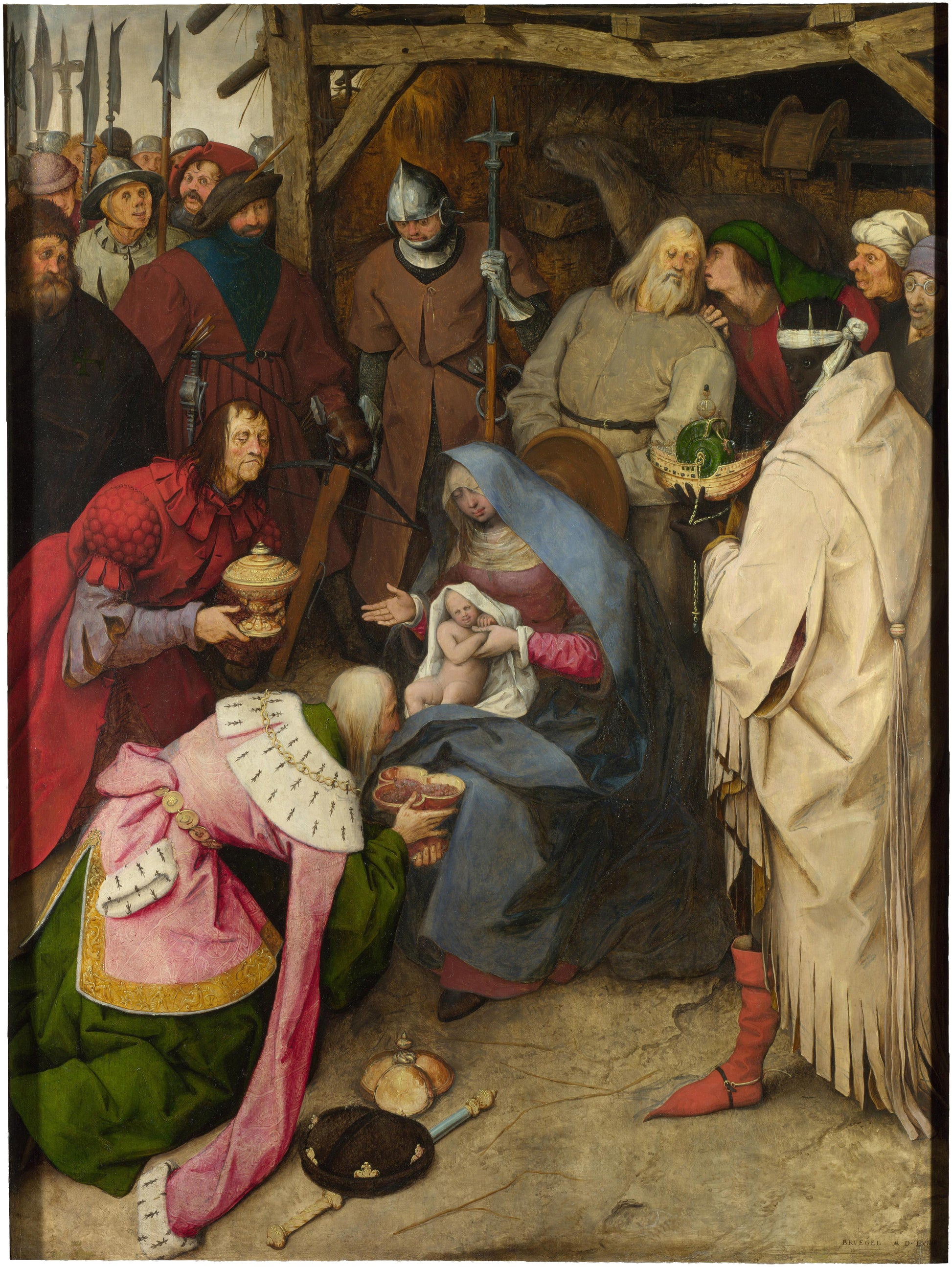 L'Adorazione dei Magi - Pieter Brueghel il Vecchio