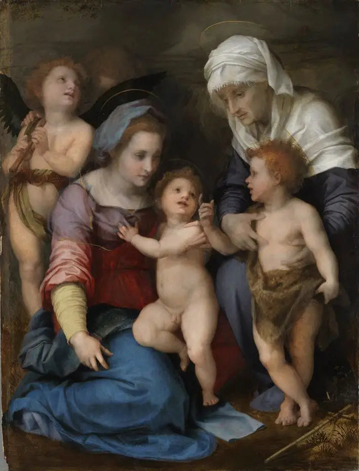 La Sainte Famille - Andrea del Sarto - Alpha Reproduction