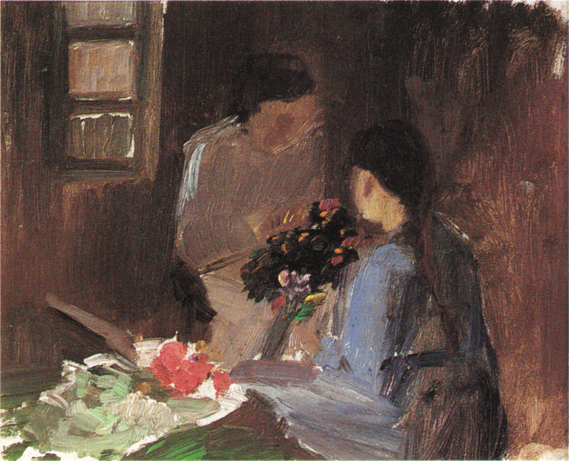 Comporre mazzi di fiori - Anna Ancher