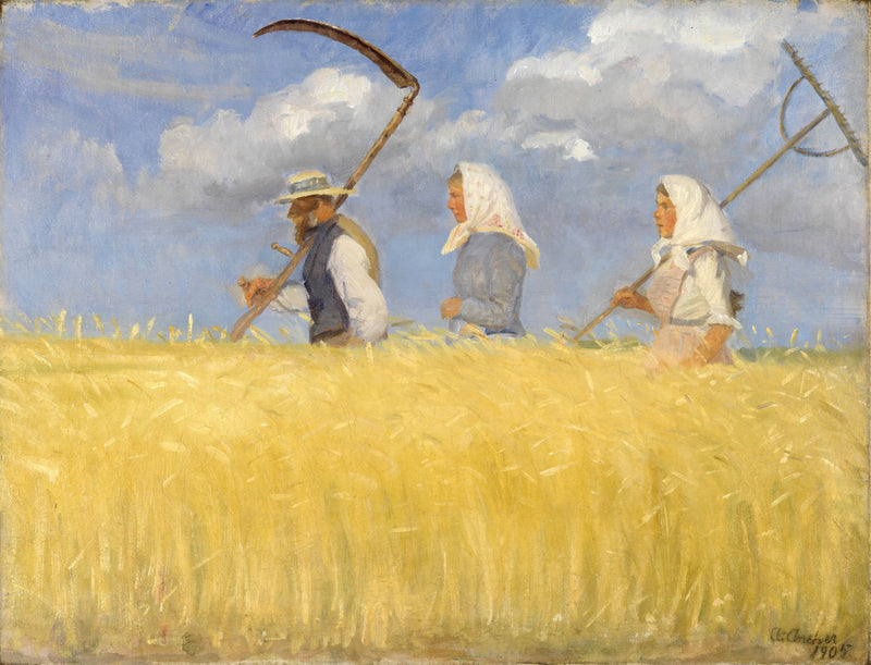 Mietitrici - Anna Ancher