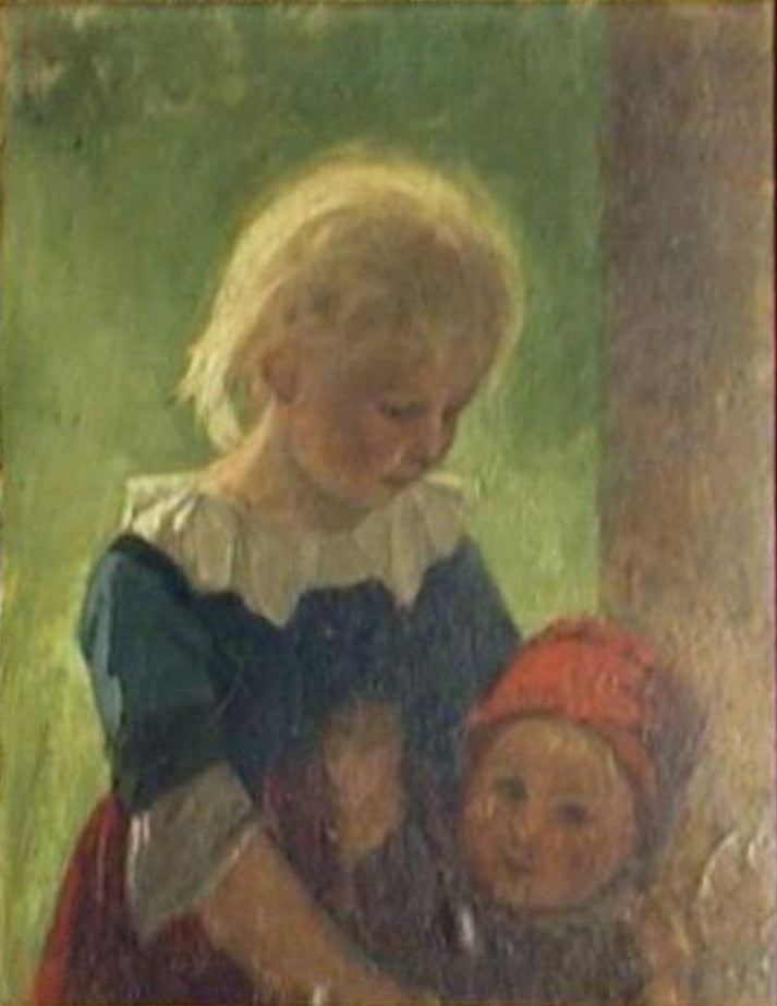Due bambini. - Anna Ancher