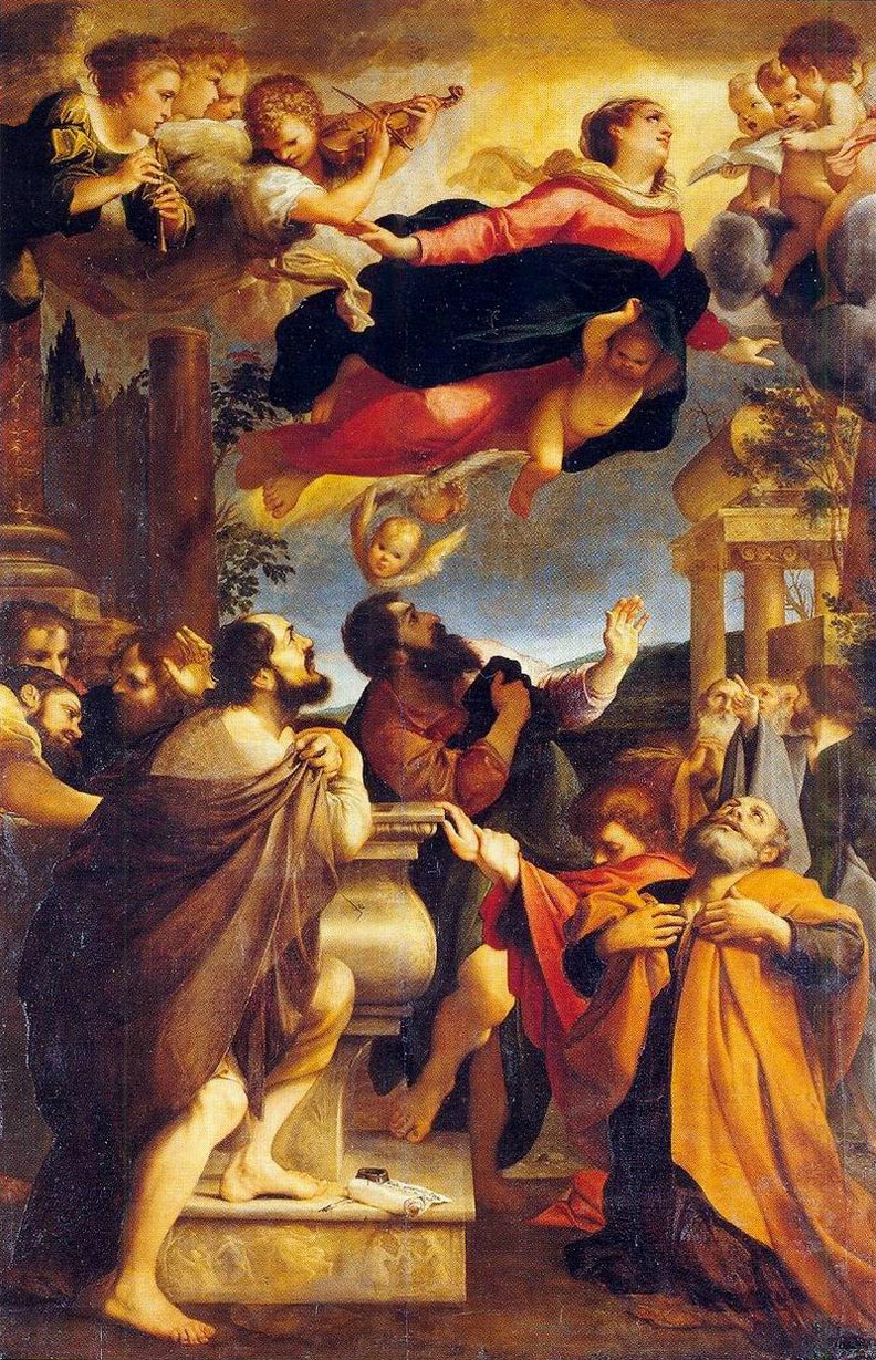 L'Assunzione della Vergine - Annibale Carracci
