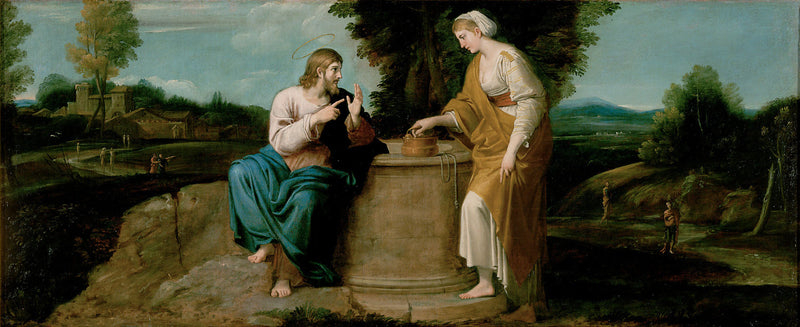 Il Cristo e la Samaritana - Annibale Carracci