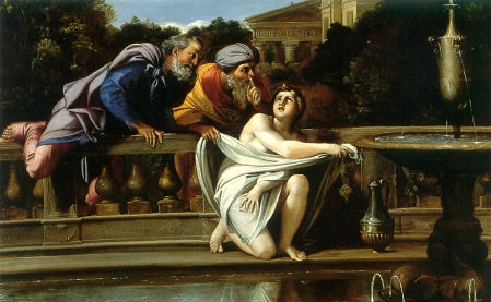 Suzanne et les vieillards - Annibale Carracci - Alpha Reproduction