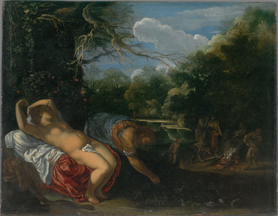 Coronis et Apollon - Adam Elsheimer