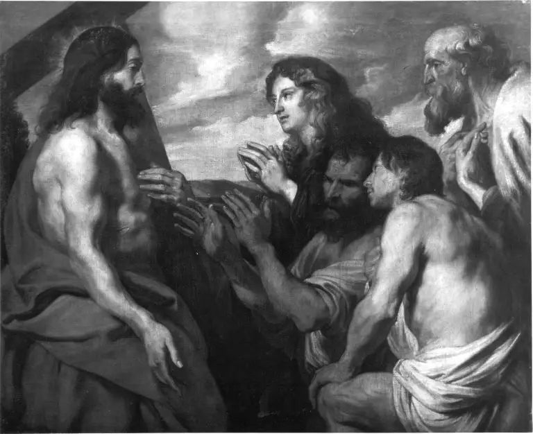 Le Christ et les pécheurs repentants - Antoine van Dyck - Alpha Reproduction