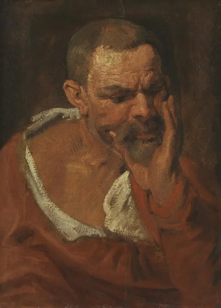 Étude d’une tête - Antoine van Dyck - Alpha Reproduction