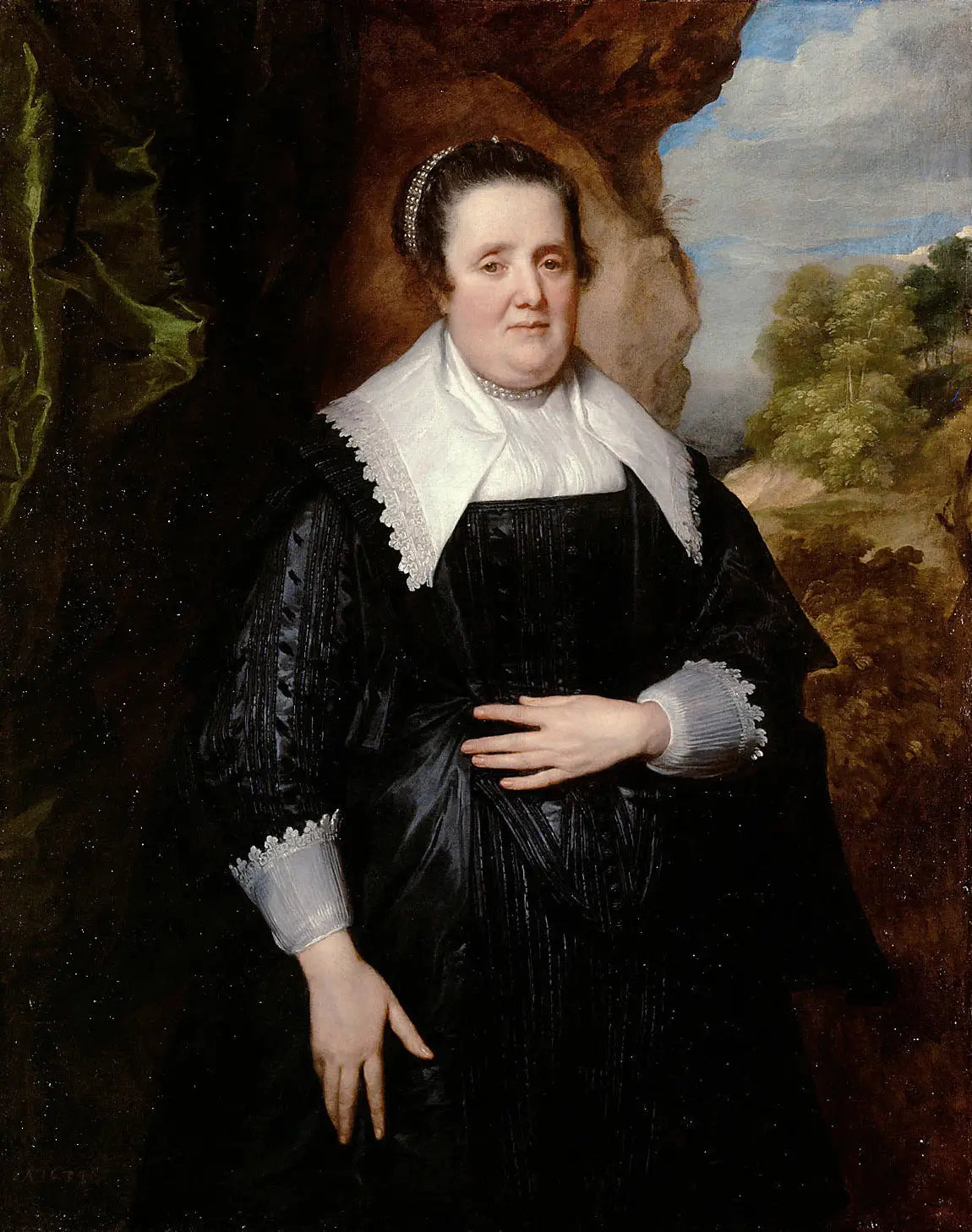 Portrait d’une vieille femme - Antoine van Dyck - Alpha Reproduction