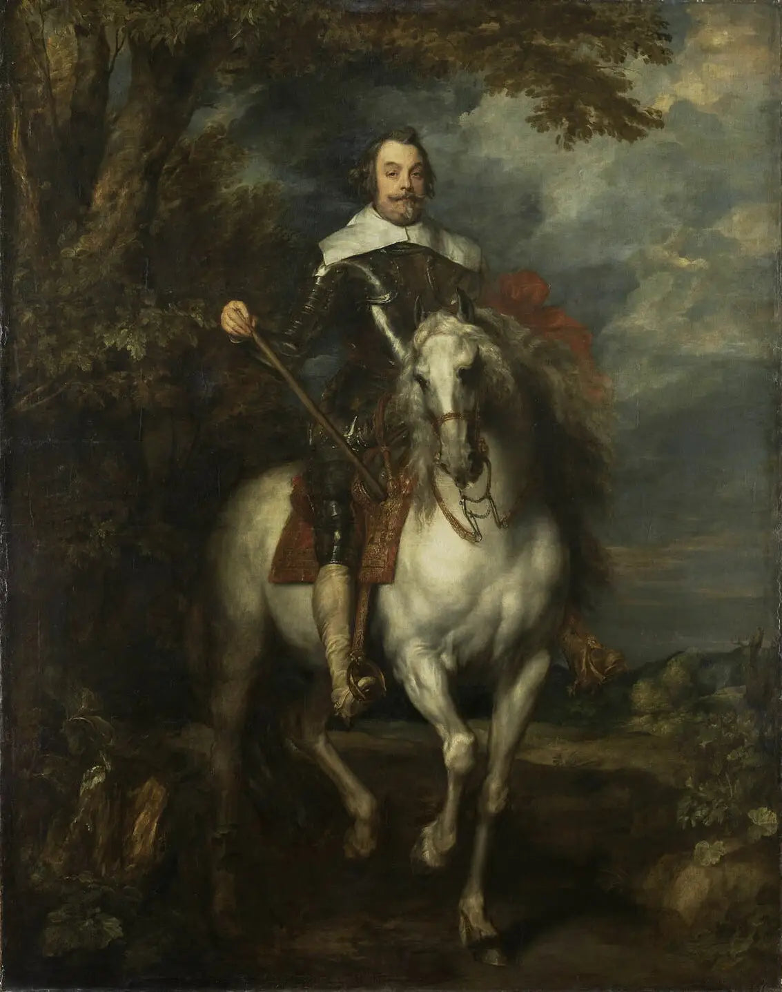 Portrait équestre de Francisco de Moncada - Antoine van Dyck - Alpha Reproduction