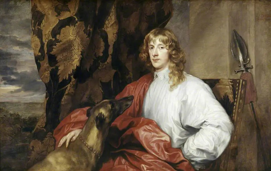 Portrait de James Stuart (1612–1655) 1er duc de Richmond et 4e duc de Lennox - Antoine van Dyck - Alpha Reproduction