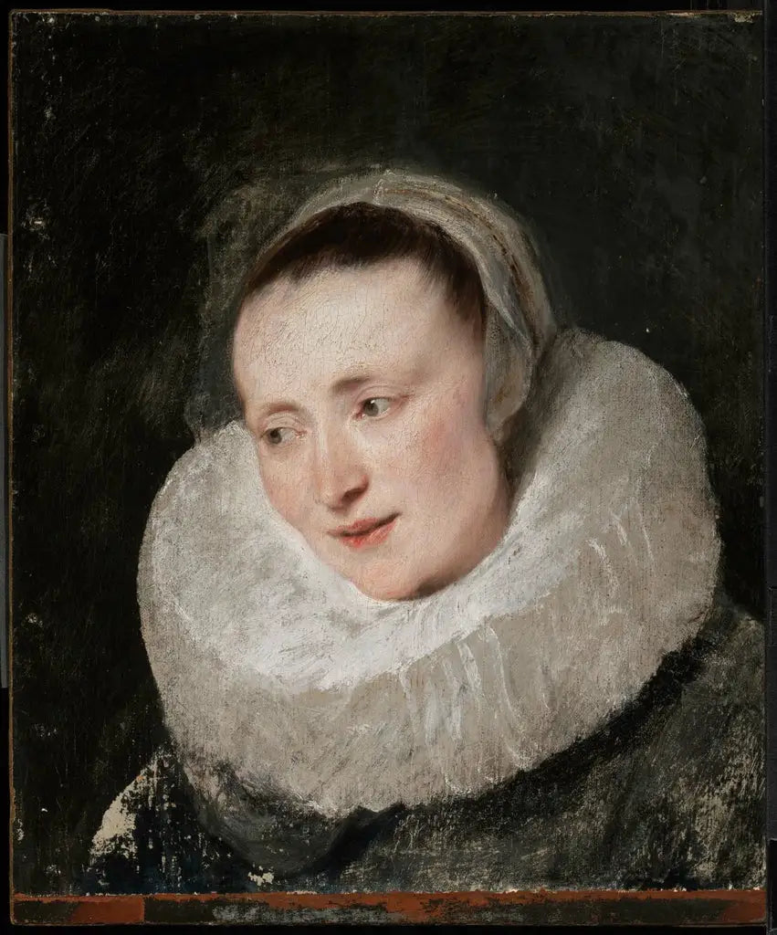 Margareta Snyders (née de Vos) - Antoine van Dyck - Alpha Reproduction