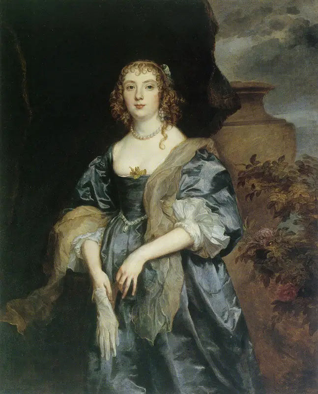 Portrait d’Anne Carr Lady Russell - Antoine van Dyck - Alpha Reproduction