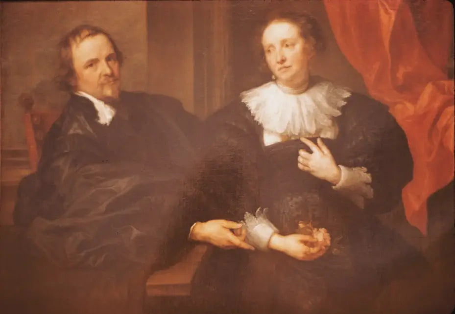 Portrait d’un couple - Antoine van Dyck - Alpha Reproduction