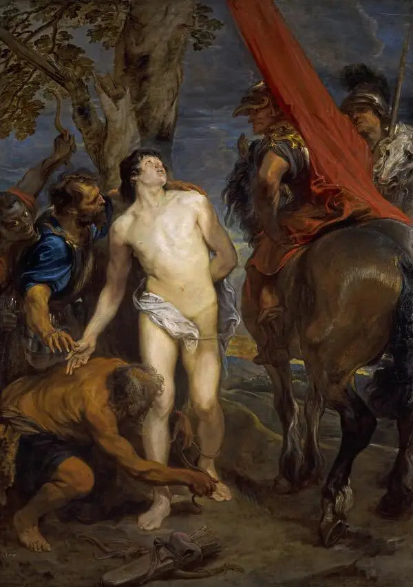 Saint Sébastien en route vers le martyre - Antoine van Dyck - Alpha Reproduction